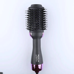 4 In 1 Hot Air Brush Styling Comb One-Step Heating Comb Hair Straightening Brush for Straight Curly Professional Hair Dryers