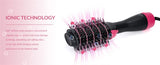 4 In 1 Hot Air Brush Styling Comb One-Step Heating Comb Hair Straightening Brush for Straight Curly Professional Hair Dryers