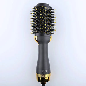 4 In 1 Hot Air Brush Styling Comb One-Step Heating Comb Hair Straightening Brush for Straight Curly Professional Hair Dryers