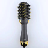 4 In 1 Hot Air Brush Styling Comb One-Step Heating Comb Hair Straightening Brush for Straight Curly Professional Hair Dryers